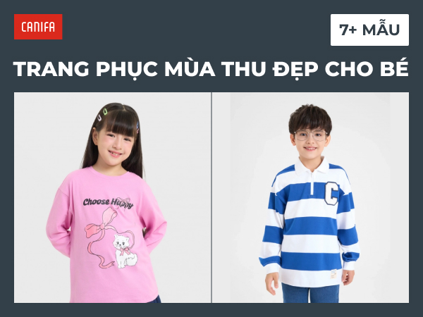 Chọn trang phục mùa thu cho bé