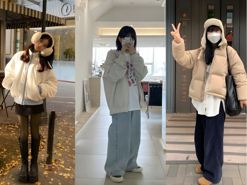 mùa đông mặc áo gì ấm nhất