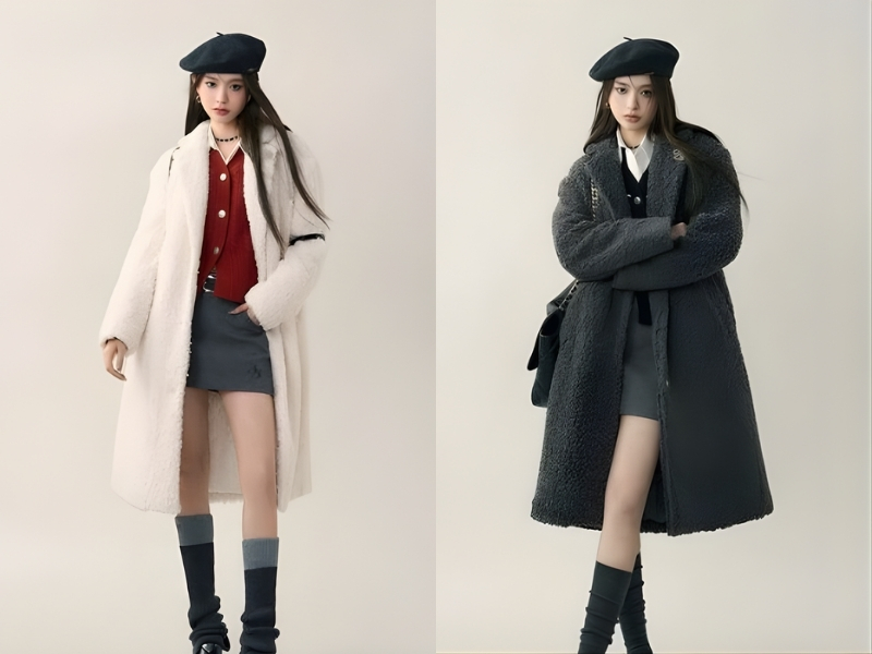 mặc váy mùa đông không lạnh