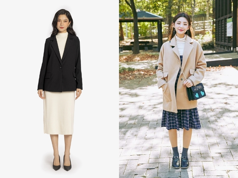 mặc váy mùa đông không lạnh