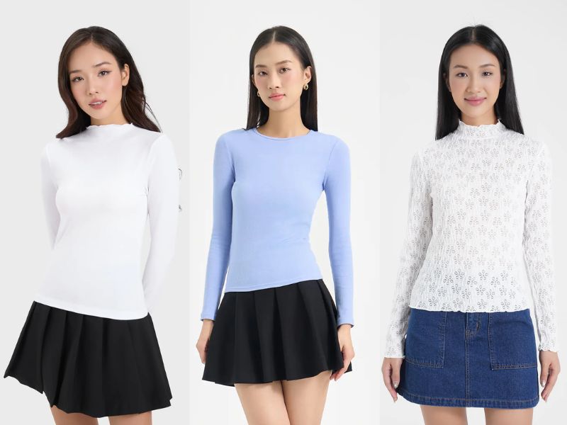 áo thun ôm nữ cao cấp