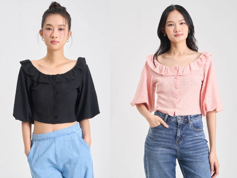 những kiểu áo sơ mi nữ đẹp nhất hiện nay