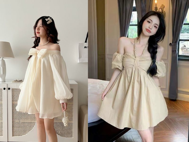 babydoll mặc với quần gì babydoll mặc với quần gì