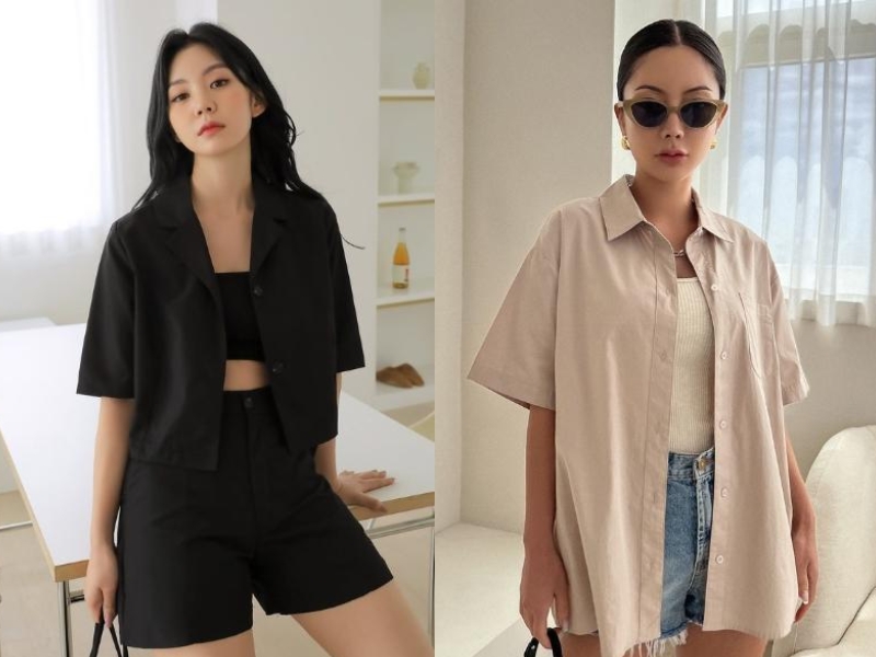phối áo 2 dây với áo sơ mi phối áo 2 dây với áo sơ mi