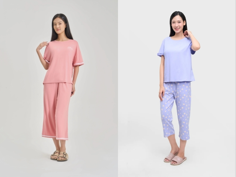 những bộ đồ mặc nhà thanh lịch tuổi trung niên Đồ mặc nhà tuổi trung niên