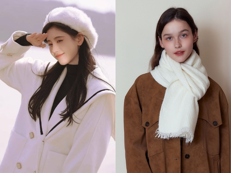 mặc váy mùa đông không lạnh