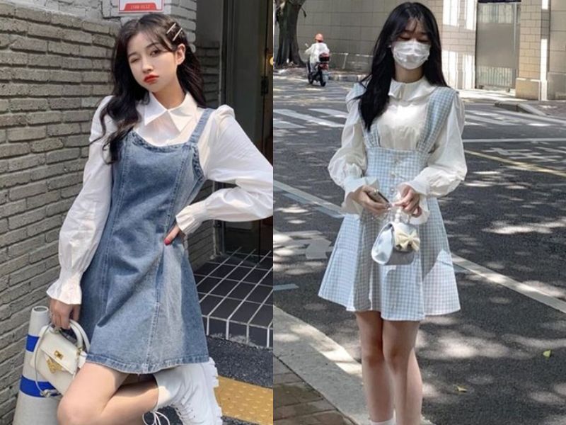 phong cách layer cho nữ