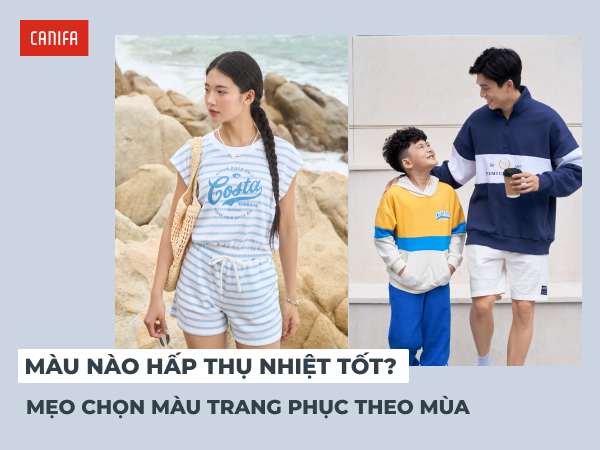 màu nào hấp thụ nhiệt tốt nhất