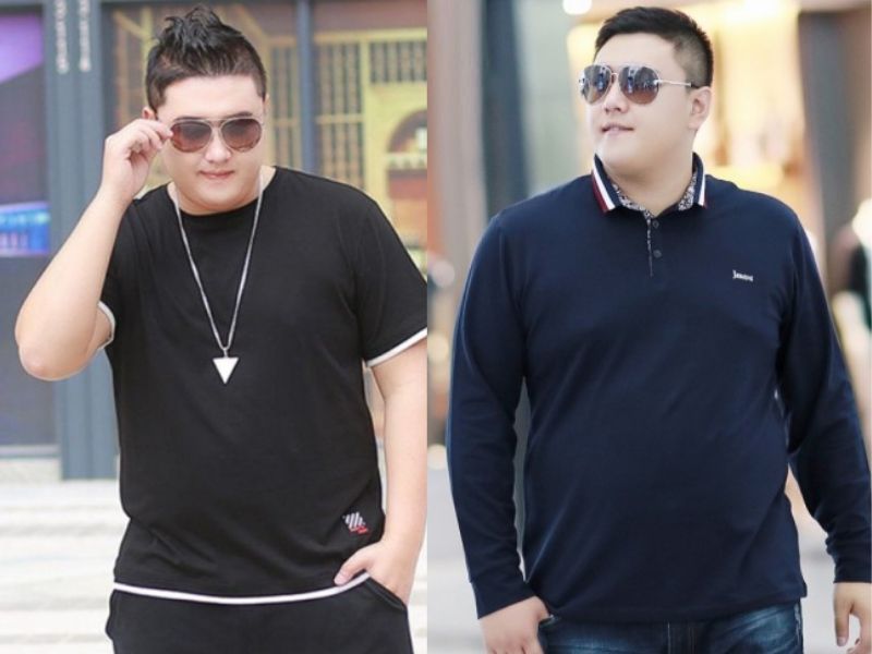 phối đồ đi đám cưới cho nam mập