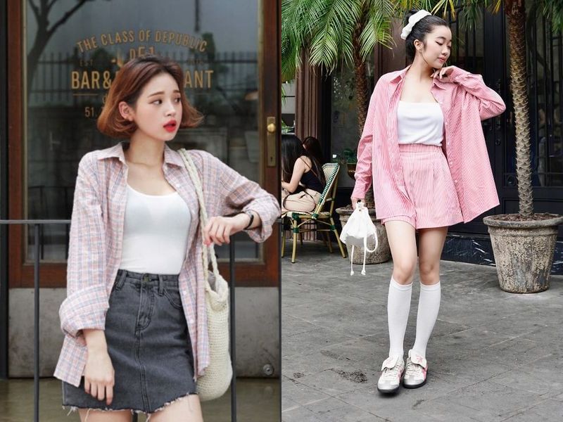 phong cách layer cho nữ