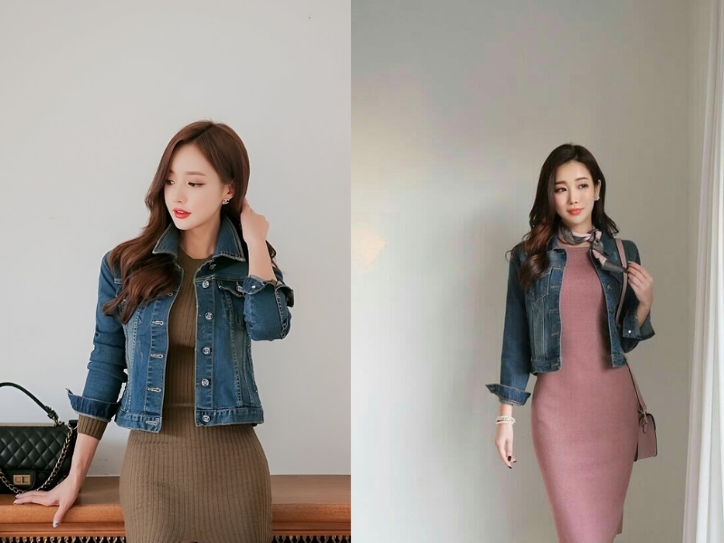 mix đồ với váy len body mix đồ với váy len body