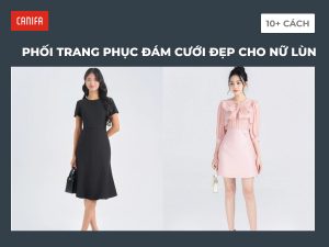 phối đồ đi đám cưới cho nữ lùn