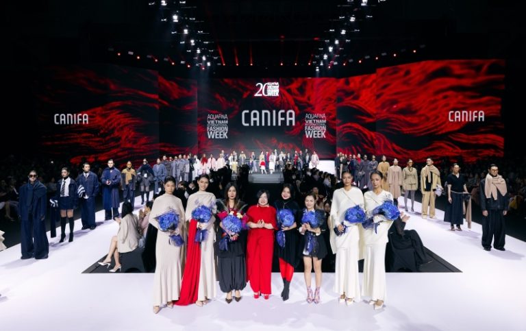 canifa ra mắt bộ sưu tập timeless bonding tại vietnam international fashion week 2025