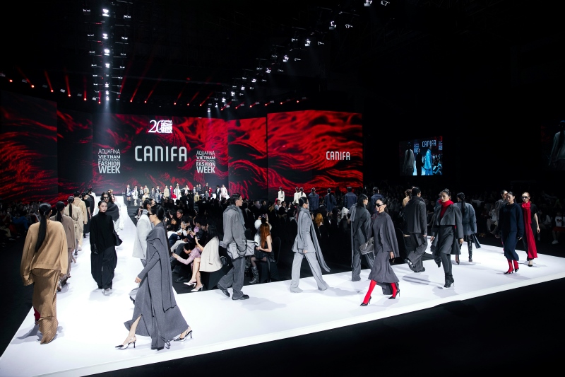 canifa ra mắt bộ sưu tập timeless bonding tại vietnam international fashion week 2025