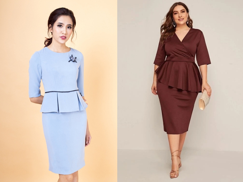áo peplum phối với gì áo peplum phối với gì