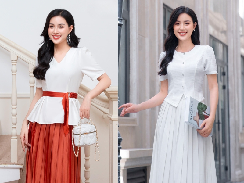 áo peplum áo peplum