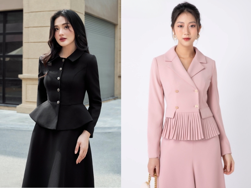áo peplum mặc với gì áo peplum mặc với gì