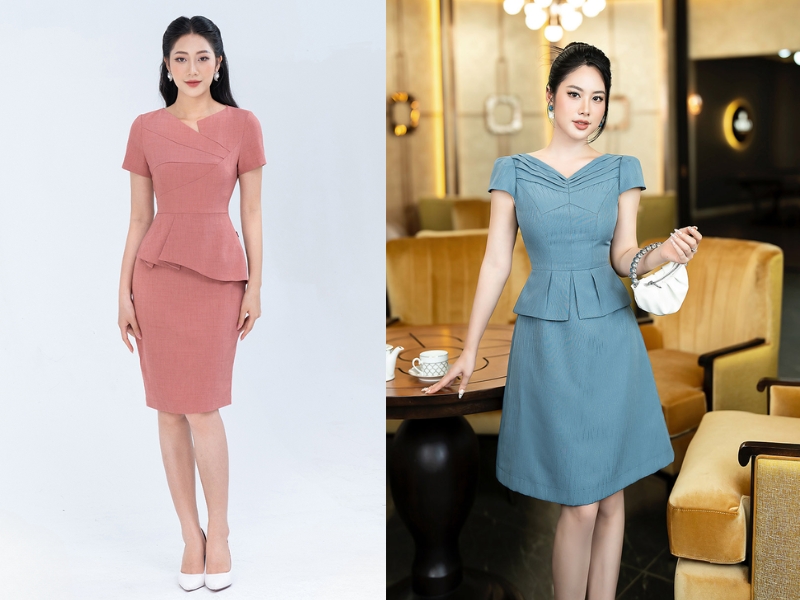 áo peplum áo peplum