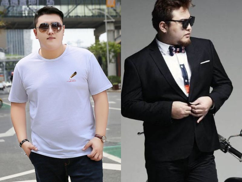 outfit đi đám cưới cho nam mập