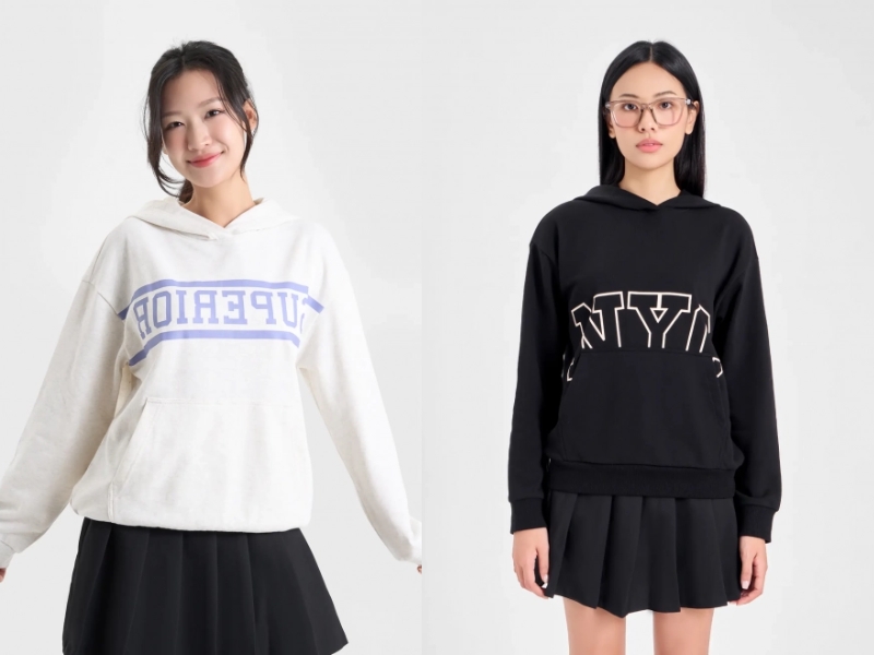 bảng size hoodie