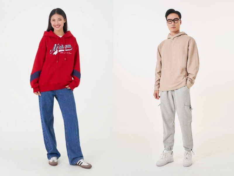 bảng size hoodie