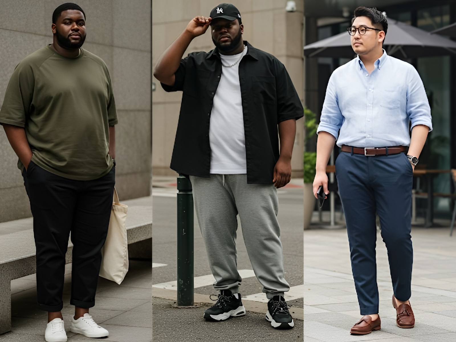 phối đồ đi đám cưới cho nam mập