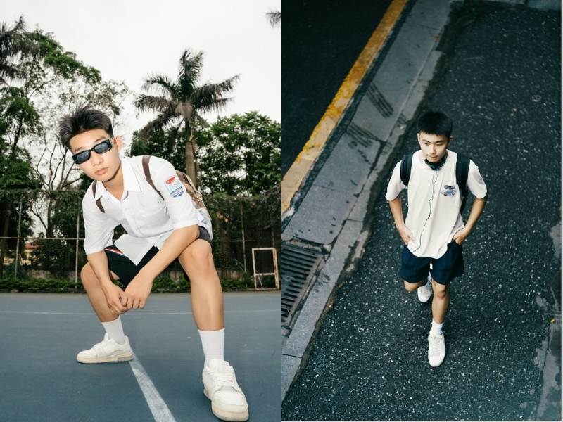 Phối phụ kiện với outfit nam