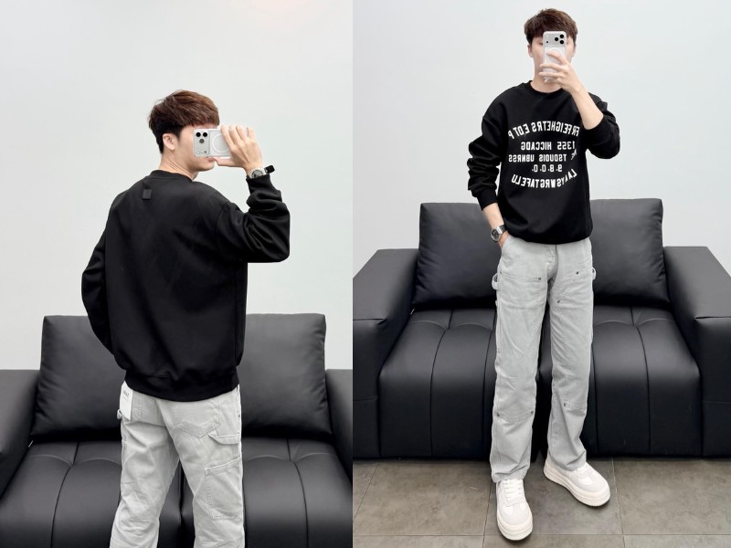 shop áo sweater nam