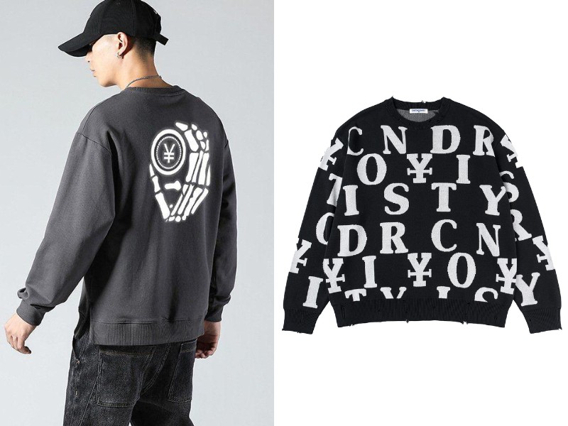 shop áo sweater nam