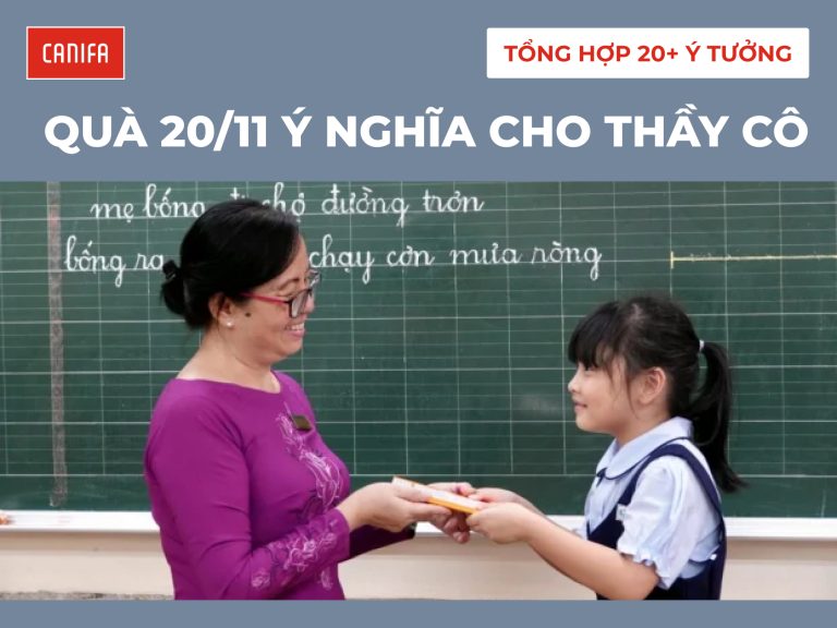 ý tưởng quà tặng 20/11 dành cho thầy cô