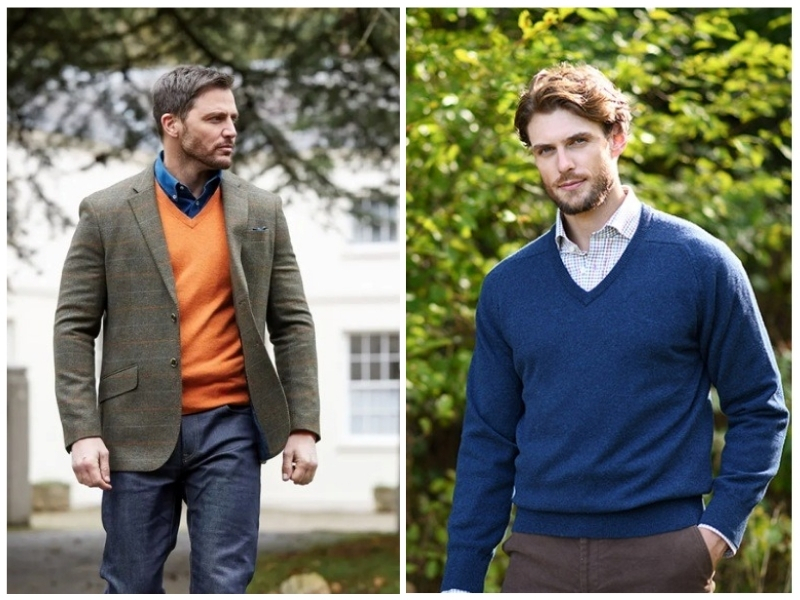 cách chọn size áo len nam