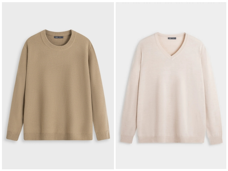 cách chọn size áo len nam