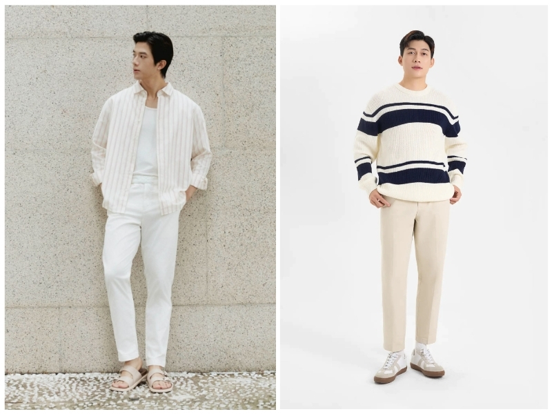 cách phối đồ với áo sweater nam