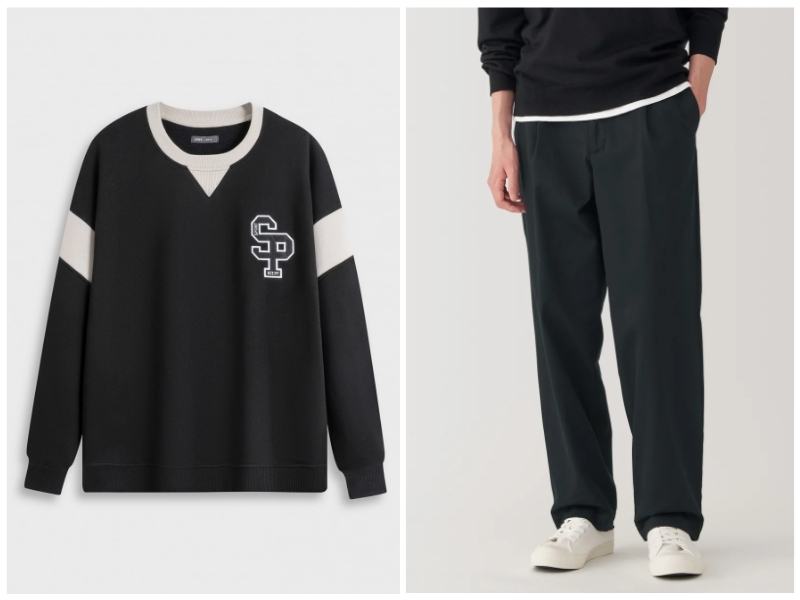 cách phối đồ với áo sweater nam