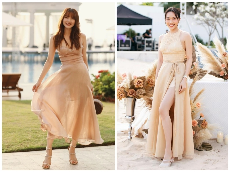 cách phối đồ với chân váy dài đi tiệc