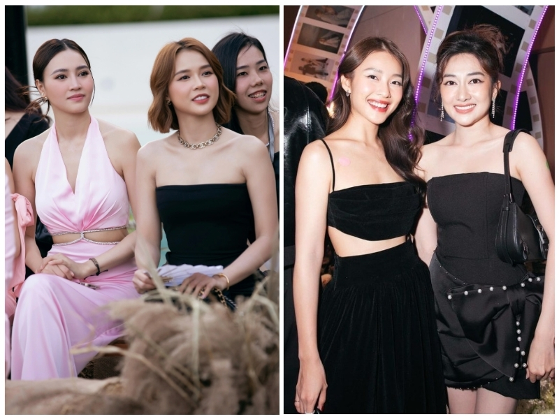 phối trang sức đơn giản khi diện chân váy dài