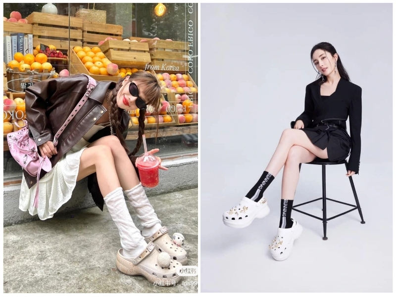 cách phối đồ với tất cao cổ nữ