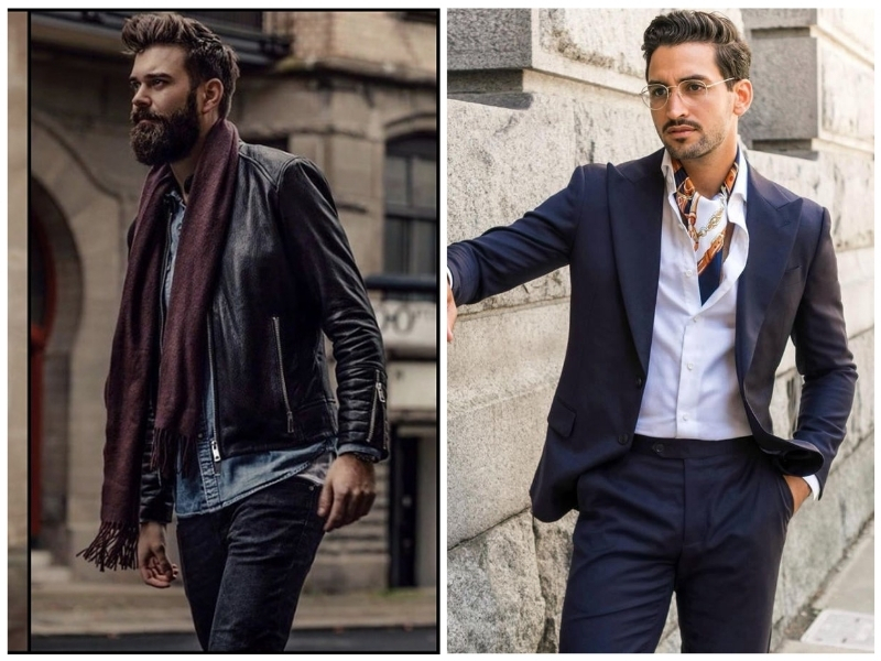 cách quàng khăn len dài