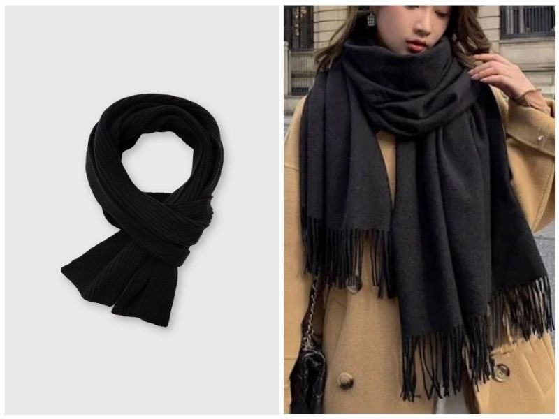 khăn len màu gì dễ phối đồ