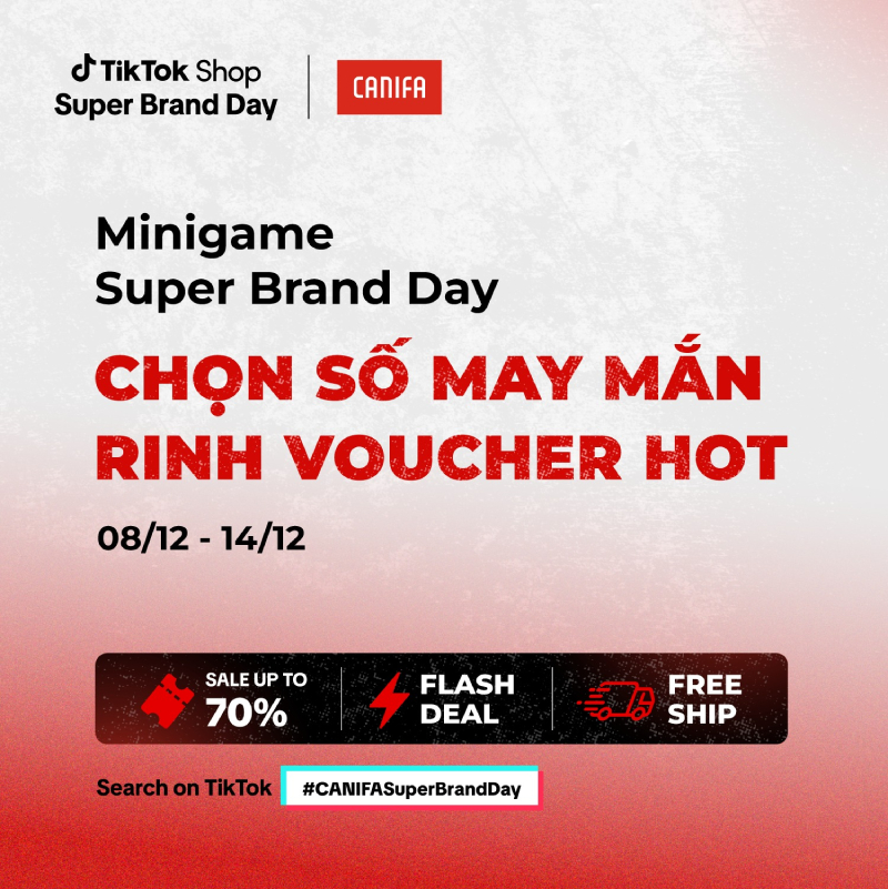 canifa x super brand day tiktok