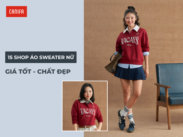 shop áo sweater nữ