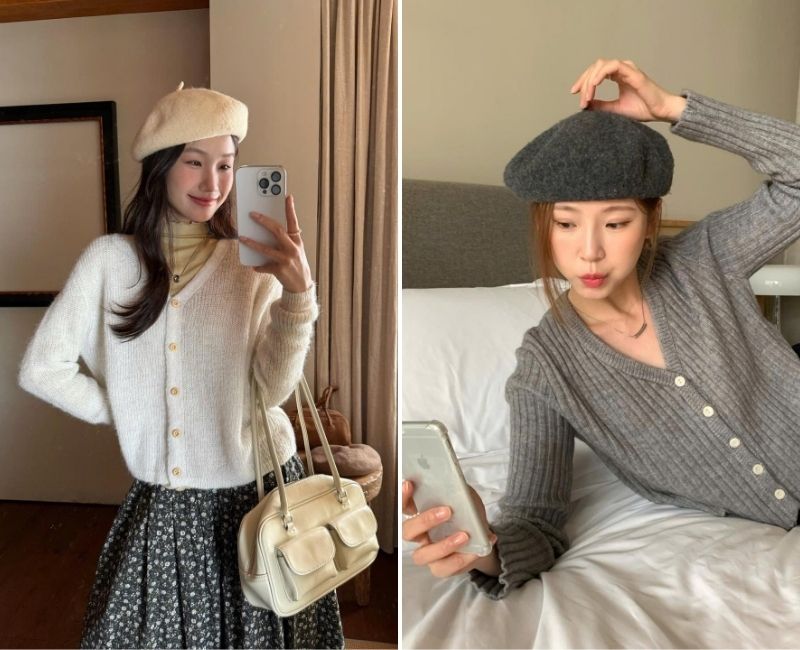 áo khoác len tại cherry coco