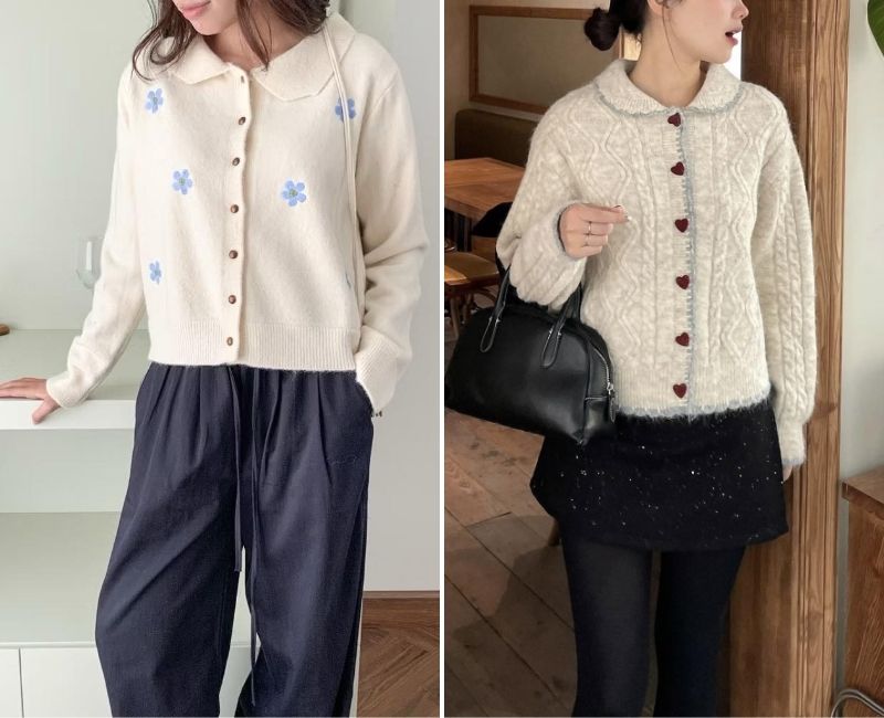 cửa hàng cardigan Zinnia