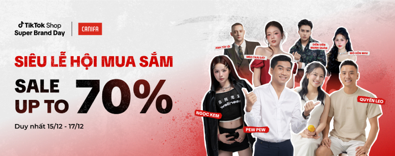Canifa x Tiktok Super Brand Day