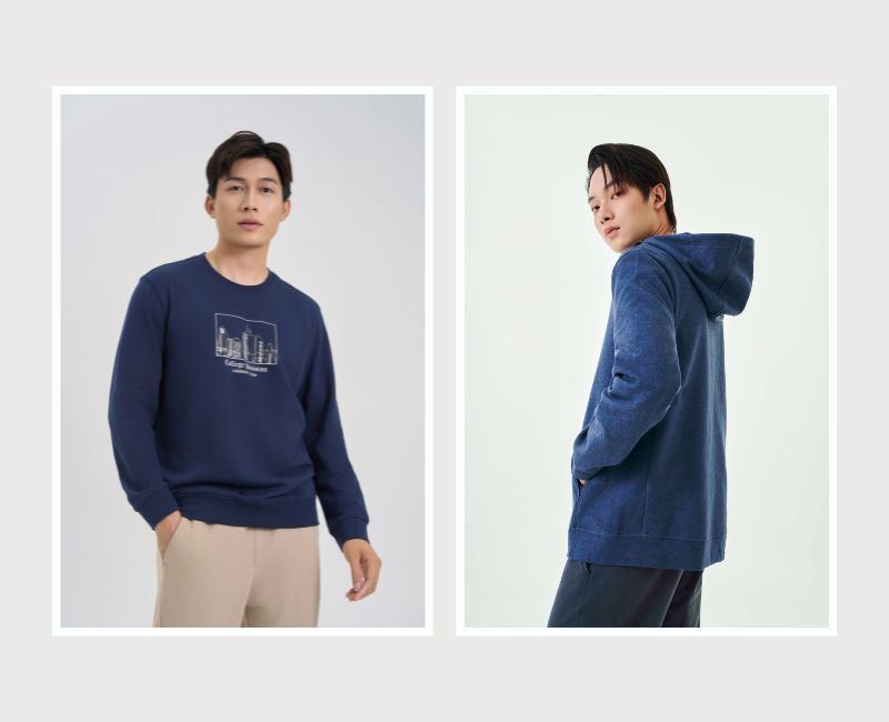 sự khác biệt giữa sweater và áo khoác