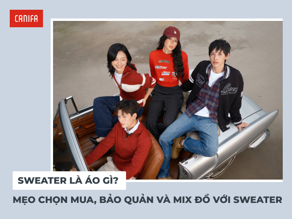 áo sweater là áo gì