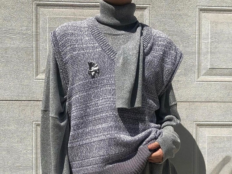 phối đồ với áo gile nam