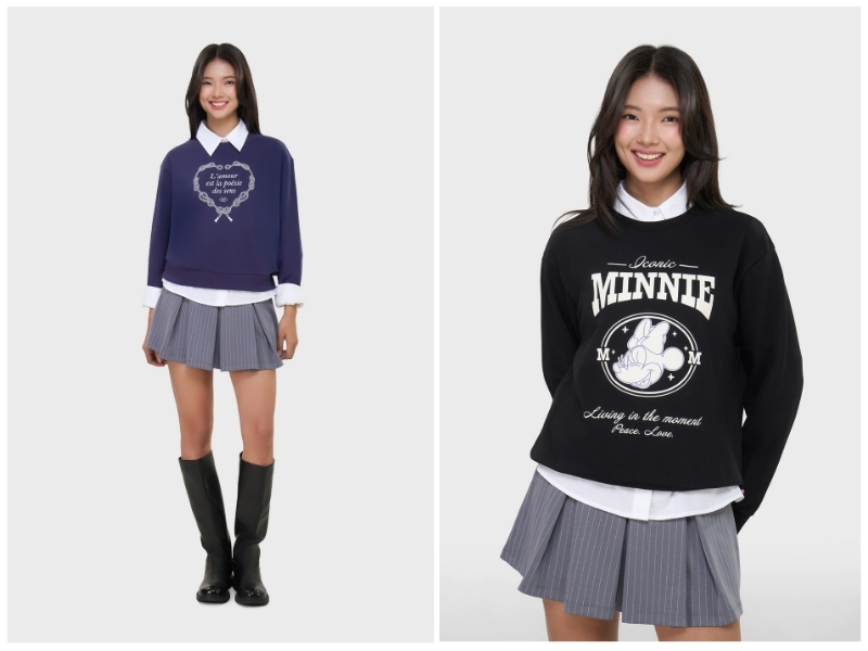 áo nỉ mặc với quần gì