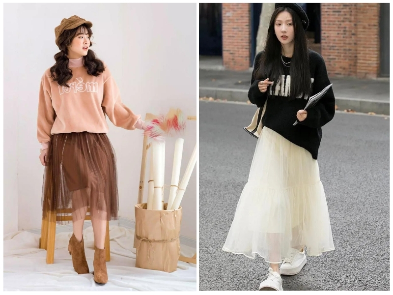 áo nỉ mặc với quần gì