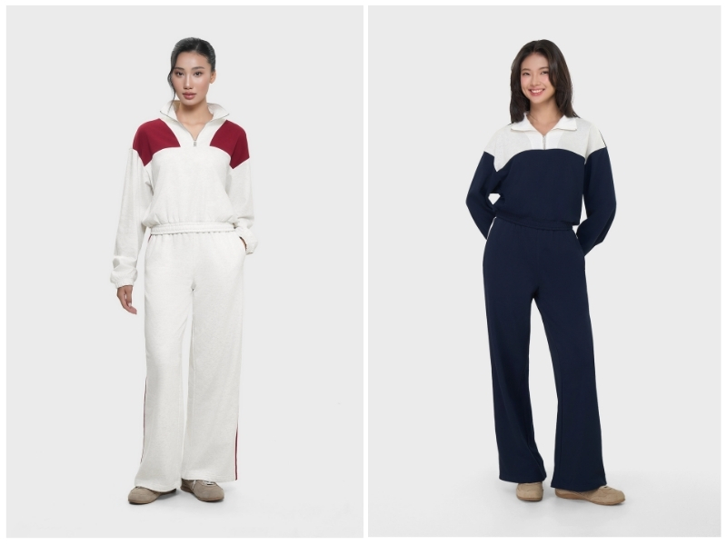 áo nỉ mặc với quần gì